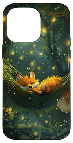 Fox Forest Sleep Magische Lichter Hülle für iPhone 14 Pro Max Fox Forest Sleep Magische Lichter Hülle für iPhone 14 Pro Max von Nature Designs by Dennex