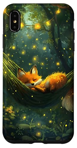 Fox Forest Sleep Magische Lichter Hülle für iPhone XS Max Fox Forest Sleep Magische Lichter Hülle für iPhone XS Max von Nature Designs by Dennex