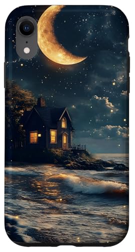 Moonlit House Ocean Stars Hülle für iPhone XR Moonlit House Ocean Stars Hülle für iPhone XR von Nature Designs by Dennex