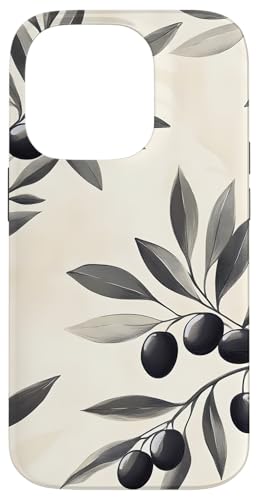 Olivenblatt, schwarzes Grün Hülle für iPhone 14 Pro Olivenblatt, schwarzes Grün Hülle für iPhone 14 Pro von Nature Designs by Dennex