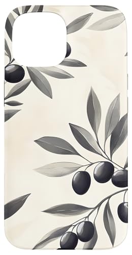 Olivenblatt, schwarzes Grün Hülle für iPhone 15 Olivenblatt, schwarzes Grün Hülle für iPhone 15 von Nature Designs by Dennex