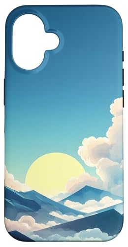 Sonnenaufgang Berge Natur Abenteuer Hülle für iPhone 16 Sonnenaufgang Berge Natur Abenteuer Hülle für iPhone 16 von Nature Designs by Dennex