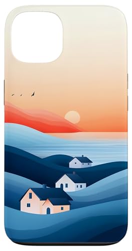 Sunset Ocean Hillside Ruhige Landschaft Hülle für iPhone 13 Sunset Ocean Hillside Ruhige Landschaft Hülle für iPhone 13 von Nature Designs by Dennex