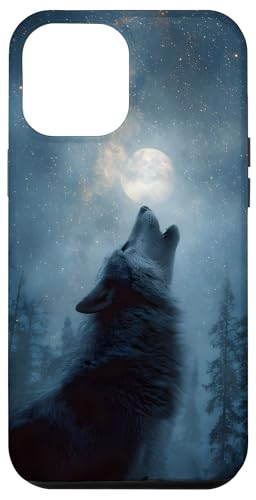 Wolf Heulender Mond Nachthimmel Wildnis Hülle für iPhone 12 Pro Max Wolf Heulender Mond Nachthimmel Wildnis Hülle für iPhone 12 Pro Max von Nature Designs by Dennex