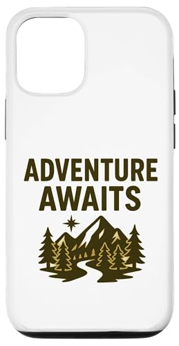 Adventure Awaits - Outdoor Travel Design Hülle für iPhone 12/12 Pro Adventure Awaits - Outdoor Travel Design Hülle für iPhone 12/12 Pro von Nature & Adventure by Lumi Art