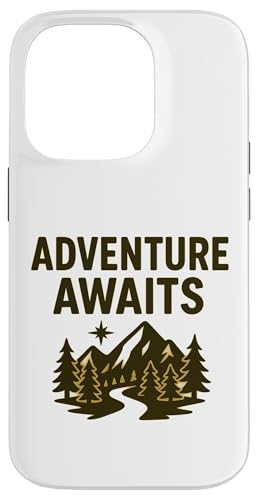 Adventure Awaits - Outdoor Travel Design Hülle für iPhone 14 Pro Adventure Awaits - Outdoor Travel Design Hülle für iPhone 14 Pro von Nature & Adventure by Lumi Art