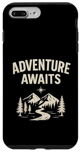Adventure Awaits - Outdoor Travel Design Hülle für iPhone 7 Plus/8 Plus Adventure Awaits - Outdoor Travel Design Hülle für iPhone 7 Plus/8 Plus von Nature & Adventure by Lumi Art