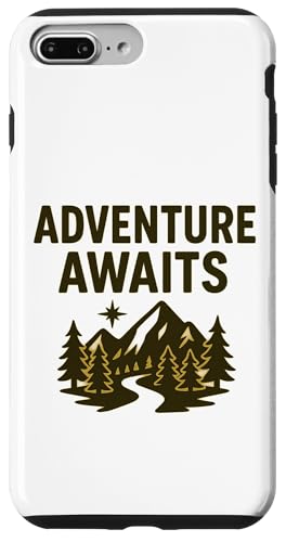 Adventure Awaits - Outdoor Travel Design Hülle für iPhone 7 Plus/8 Plus Adventure Awaits - Outdoor Travel Design Hülle für iPhone 7 Plus/8 Plus von Nature & Adventure by Lumi Art