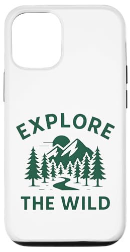Explore the Wild - Outdoor Nature Design Hülle für iPhone 12/12 Pro Explore the Wild - Outdoor Nature Design Hülle für iPhone 12/12 Pro von Nature & Adventure by Lumi Art