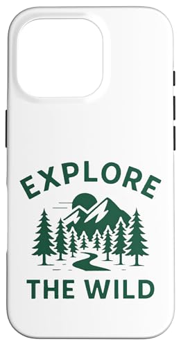 Explore the Wild - Outdoor Nature Design Hülle für iPhone 16 Pro Explore the Wild - Outdoor Nature Design Hülle für iPhone 16 Pro von Nature & Adventure by Lumi Art