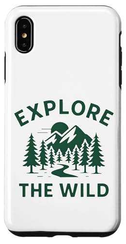 Explore the Wild - Outdoor Nature Design Hülle für iPhone XS Max Explore the Wild - Outdoor Nature Design Hülle für iPhone XS Max von Nature & Adventure by Lumi Art