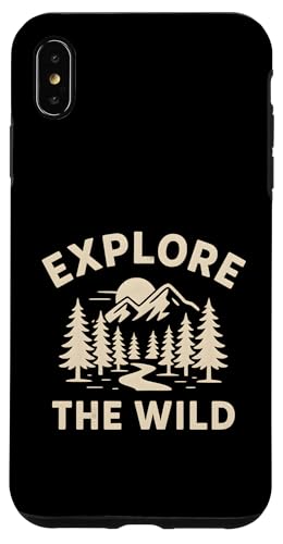 Explore the Wild - Outdoor Nature Design Hülle für iPhone XS Max Explore the Wild - Outdoor Nature Design Hülle für iPhone XS Max von Nature & Adventure by Lumi Art