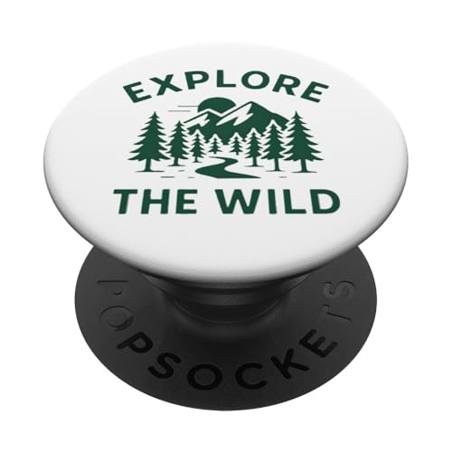 Explore the Wild - Outdoor Nature Design PopSockets Klebender PopGrip Explore the Wild - Outdoor Nature Design PopSockets Klebender PopGrip von Nature & Adventure by Lumi Art