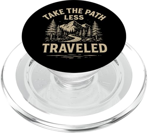 Take the Path Less Traveled - Wanderbekleidung PopSockets PopGrip für MagSafe Take the Path Less Traveled - Wanderbekleidung PopSockets PopGrip für MagSafe von Nature & Adventure by Lumi Art