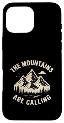 The Mountains Are Calling - Nature's Call Hülle für iPhone 16 Pro Max The Mountains Are Calling - Nature's Call Hülle für iPhone 16 Pro Max von Nature & Adventure by Lumi Art