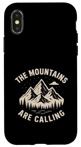 The Mountains Are Calling - Nature's Call Hülle für iPhone X/XS The Mountains Are Calling - Nature's Call Hülle für iPhone X/XS von Nature & Adventure by Lumi Art