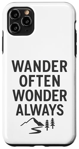 Wander Often, Wonder Always - Nature Path Hülle für iPhone 11 Pro Max Wander Often, Wonder Always - Nature Path Hülle für iPhone 11 Pro Max von Nature & Adventure by Lumi Art