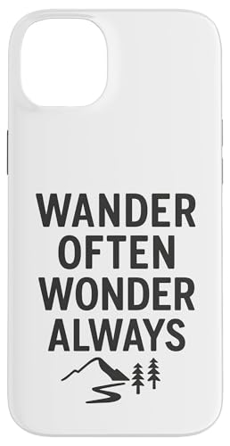 Wander Often, Wonder Always - Nature Path Hülle für iPhone 14 Plus Wander Often, Wonder Always - Nature Path Hülle für iPhone 14 Plus von Nature & Adventure by Lumi Art