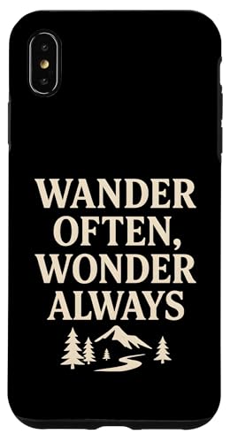 Wander Often, Wonder Always - Nature Path Hülle für iPhone XS Max Wander Often, Wonder Always - Nature Path Hülle für iPhone XS Max von Nature & Adventure by Lumi Art