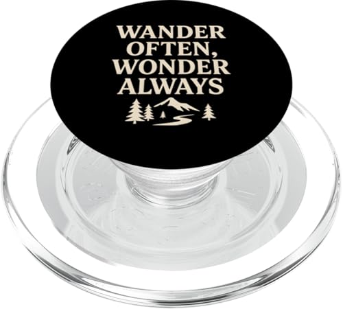 Wander Often, Wonder Always - Nature Path PopSockets PopGrip für MagSafe Wander Often, Wonder Always - Nature Path PopSockets PopGrip für MagSafe von Nature & Adventure by Lumi Art