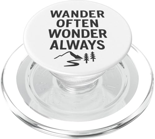 Wander Often, Wonder Always - Nature Path PopSockets PopGrip für MagSafe Wander Often, Wonder Always - Nature Path PopSockets PopGrip für MagSafe von Nature & Adventure by Lumi Art