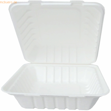 10 x NatureStar Einweg-Lunchbox ohne Unterteilung 22,5x20cm VE=25 Stüc 10 x NatureStar Einweg-Lunchbox ohne Unterteilung 22,5x20cm VE=25 Stüc von NatureStar