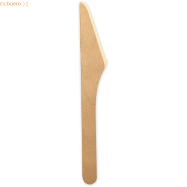 10 x NatureStar Messer Bio 160mm Holz FSC VE=100 Stück von NatureStar