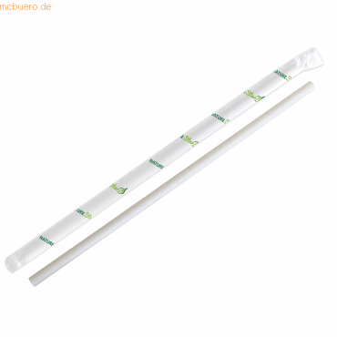30 x NatureStar Papiertrinkhalme Bio Flex 8x197mm weiß VE=100 Stück ei 30 x NatureStar Papiertrinkhalme Bio Flex 8x197mm weiß VE=100 Stück ei von NatureStar