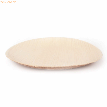 4 x NatureStar Einweg-Teller Palmblatt rund DM 20x2cm VE=25 Stück natu 4 x NatureStar Einweg-Teller Palmblatt rund DM 20x2cm VE=25 Stück natu von NatureStar