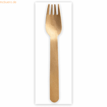 500 x NatureStar Bestecksets Bio Fork Holz Gabel + Serviette 500 x NatureStar Bestecksets Bio Fork Holz Gabel + Serviette von NatureStar