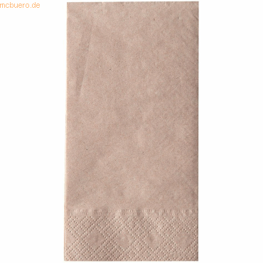 8 x NatureStar Servietten Bio 33x33cm 2-lagig 1/4-Falz natur RC VE=250 8 x NatureStar Servietten Bio 33x33cm 2-lagig 1/4-Falz natur RC VE=250 von NatureStar