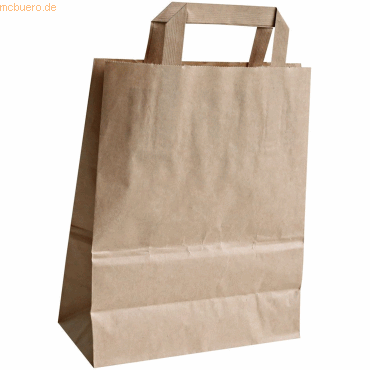 NatureStar Papier-Tragetasche 70g/qm 22x11x28cm braun VE=250 Stück NatureStar Papier-Tragetasche 70g/qm 22x11x28cm braun VE=250 Stück von NatureStar