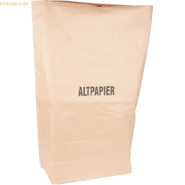 NatureStar Papiermüllsäcke Bio 80 Liter 2-lagig 'Altpapier' 550x850x20 NatureStar Papiermüllsäcke Bio 80 Liter 2-lagig 'Altpapier' 550x850x20 von NatureStar