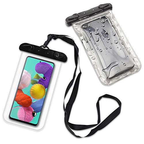 Handy Hülle Wasserdicht kompatibel mit Samsung Galaxy A51 Tasche Schutzhülle Handyhülle Wassertasche Strand Outdoor Hülle Case, Farbe:Ultra Clear Handy Hülle Wasserdicht kompatibel mit Samsung Galaxy A51 Tasche Schutzhülle Handyhülle Wassertasche Strand Outdoor Hülle Case, Farbe:Ultra Clear von NAUCI