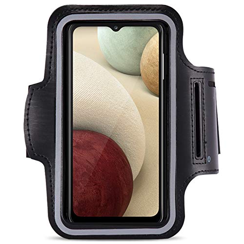 Jogging Tasche kompatibel für Samsung Galaxy A02s Handy Hülle Sport Lauf Armband Fitnesstasche Jogging Tasche kompatibel für Samsung Galaxy A02s Handy Hülle Sport Lauf Armband Fitnesstasche von NAUCI
