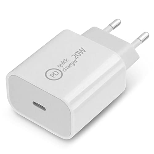 Ladegerät PD 20W Schnellladegerät Netzteil USB Typ C Power Charger Lade Adapter Ladegerät PD 20W Schnellladegerät Netzteil USB Typ C Power Charger Lade Adapter von NAUCI