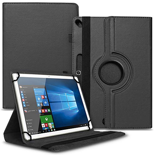 NAUCI Tablet Schutz Hülle kompatibel für Alldocube iPlay 40 / Pro / 40H Schutzhülle aus Kunstleder mit Standfunktion 360° Drehbar Cover Universal Case, Farben:Schwarz NAUCI Tablet Schutz Hülle kompatibel für Alldocube iPlay 40 / Pro / 40H Schutzhülle aus Kunstleder mit Standfunktion 360° Drehbar Cover Universal Case, Farben:Schwarz von NAUCI