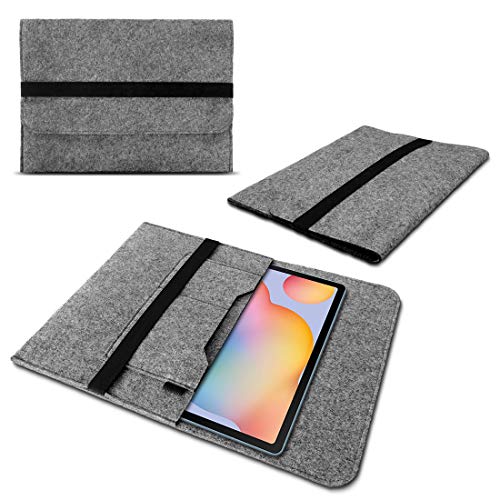 NAUCI Schutzhülle kompatibel für Samsung Galaxy Tab S6 Lite Sleeve Tasche Hülle Filz Case Tablet Cover, Farbe:Grau NAUCI Schutzhülle kompatibel für Samsung Galaxy Tab S6 Lite Sleeve Tasche Hülle Filz Case Tablet Cover, Farbe:Grau von NAUCI