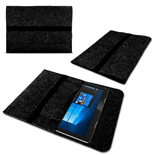Schutzhülle kompatibel mit Samsung Galaxy Tab S9 S8 Ultra 14,6 Zoll Tasche Sleeve Hülle Tablet Cover Case, Farbe:Dunkel Grau von Nauci