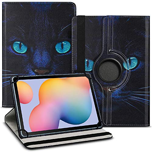 Tablet Hülle kompatibel für Samsung Galaxy Tab S9 S8 S7 Tasche Schutzhülle 11 Zoll Case Universal Cover Standfunktion 360° Drehbar Standfunktion, Farbe:Motiv 10 von Nauci