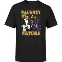 Naughty By Nature Unisex T-Shirt - Schwarz - M von Naughty By Nature