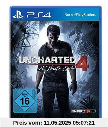 Uncharted 4: A Thief's End [PlayStation 4] von . NAUGHTY DOG