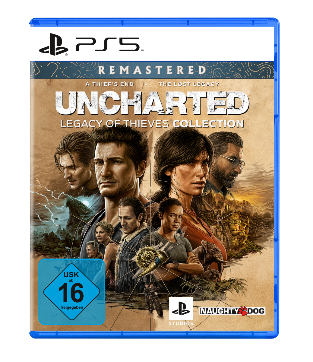 Uncharted: Legacy of Thieves Collection PS5-Spiel Uncharted: Legacy of Thieves Collection PS5-Spiel von Naughty dog