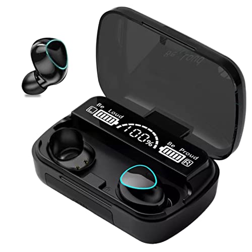 Bluetooth 5.1 Kopfhörer kompatibel mit Samsung Galaxy In-Ear Kabellos Ohrhörer Touch Headset, Smartphone:Samsung Galaxy A53 von Naukita