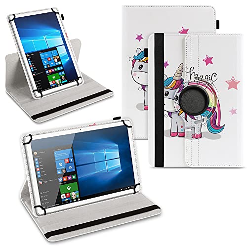 Tablet Schutzhülle kompatibel mit Doogee U10 / U10 Pro / U11 / U9 aus Kunstleder Hülle Tasche Standfunktion 360° Drehbar Schutz Cover Case, Farben:Motiv 16 Tablet Schutzhülle kompatibel mit Doogee U10 / U10 Pro / U11 / U9 aus Kunstleder Hülle Tasche Standfunktion 360° Drehbar Schutz Cover Case, Farben:Motiv 16 von Naukita
