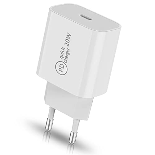 USB-C Netzteil Schnellladegerät PD Ladegerät 20W Lade Power Charger Adapter Weiß USB-C Netzteil Schnellladegerät PD Ladegerät 20W Lade Power Charger Adapter Weiß von Naukita