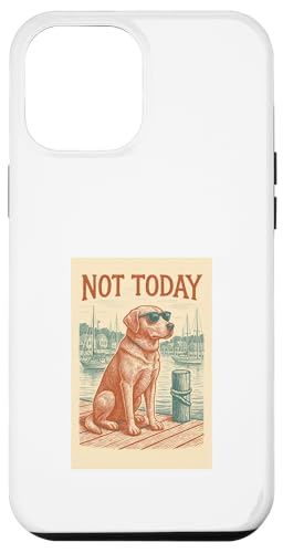 Labrador Not Today Nautischer Druck Golden Labrador Retriever Hülle für iPhone 12 Pro Max Labrador Not Today Nautischer Druck Golden Labrador Retriever Hülle für iPhone 12 Pro Max von Nautical Dog Prints
