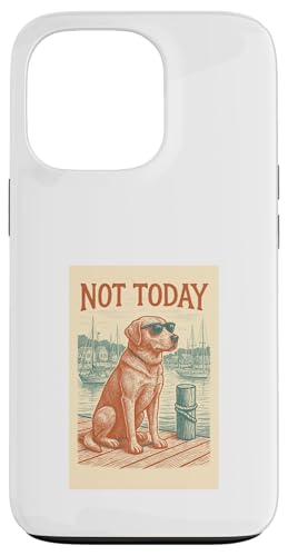 Labrador Not Today Nautischer Druck Golden Labrador Retriever Hülle für iPhone 13 Pro Labrador Not Today Nautischer Druck Golden Labrador Retriever Hülle für iPhone 13 Pro von Nautical Dog Prints