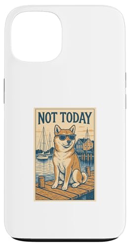 Shiba Inu Not Today Cool Dog Nautischer Druck Hülle für iPhone 13 Shiba Inu Not Today Cool Dog Nautischer Druck Hülle für iPhone 13 von Nautical Dog Prints