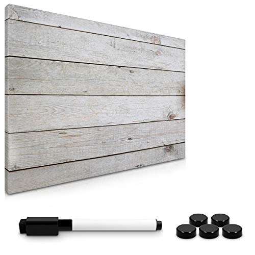 Navaris Magnettafel Magnetpinnwand Memoboard zum Beschriften - 60x40 cm Notiztafel div. Designs - Tafel abwaschbar mit Halterung Magneten Stift Navaris Magnettafel Magnetpinnwand Memoboard zum Beschriften - 60x40 cm Notiztafel div. Designs - Tafel abwaschbar mit Halterung Magneten Stift von Navaris